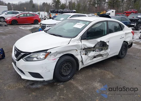 2017 Nissan Sentra S from USA, damaged, VIN 3N1AB7AP0HY247297